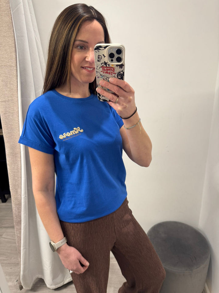 Aurora T-shirt - Summer Cobalt