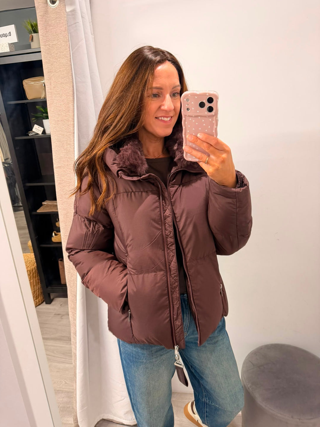Joni Coat - Fudge Cloak
