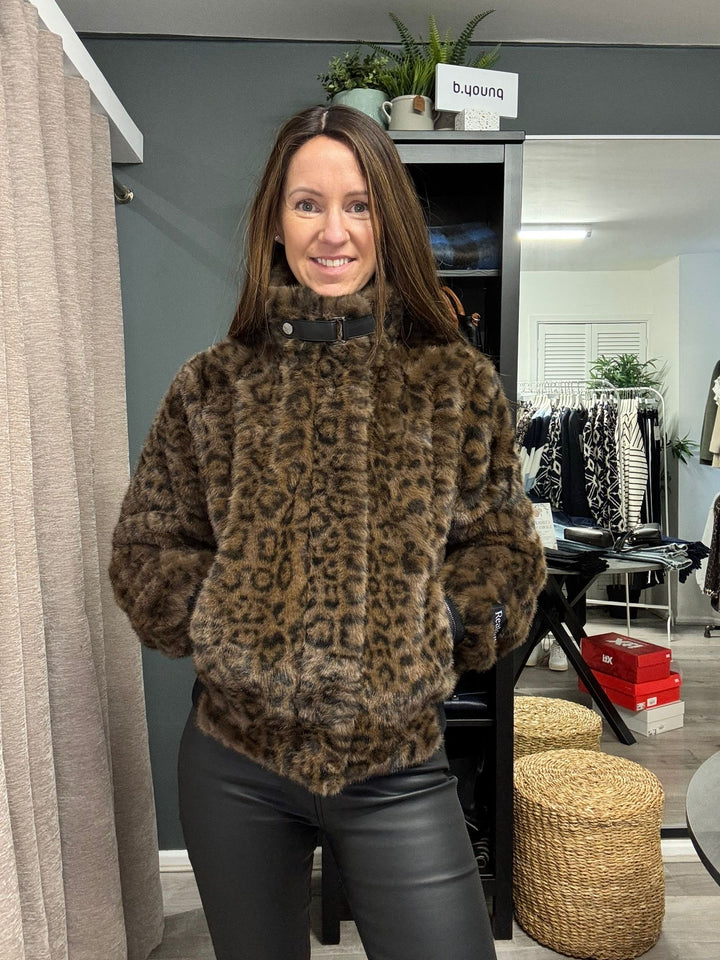 Ambra Jacket - Leopard Print