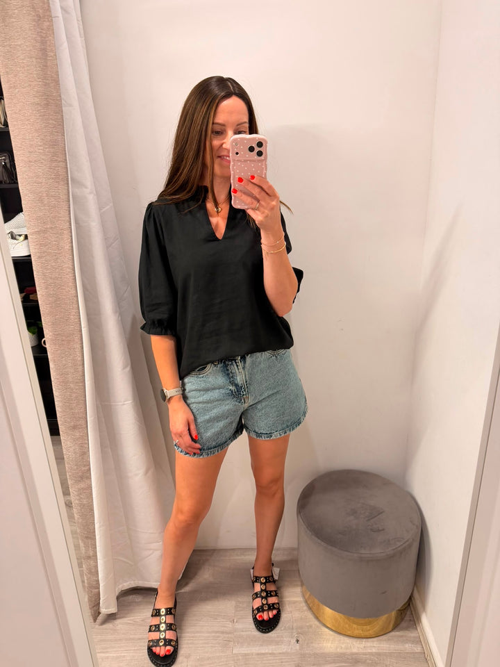 Falakka Puff Blouse