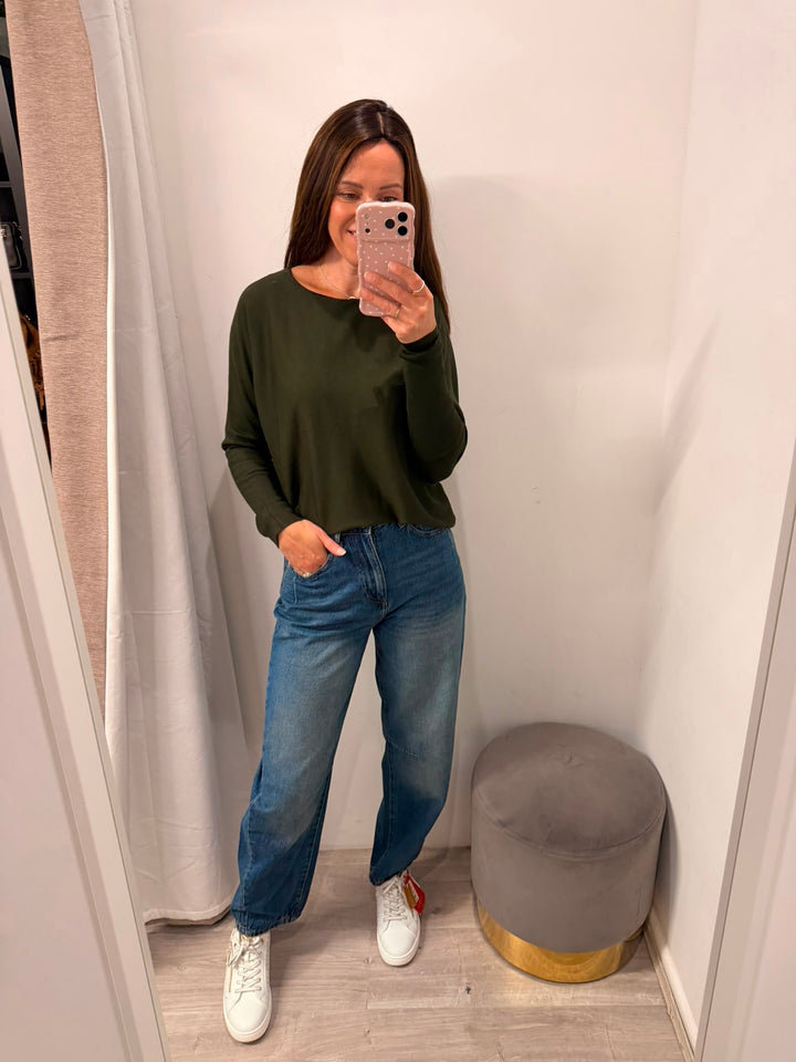 Morla Batwing Jumper - Rosin
