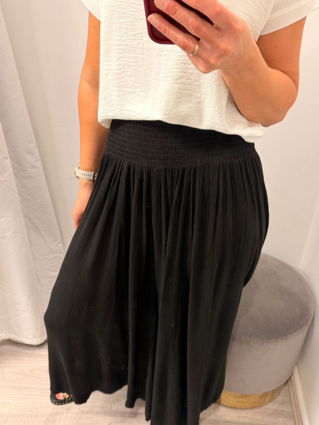 PRE ORDER - Ameera Palazzo Pants - Black