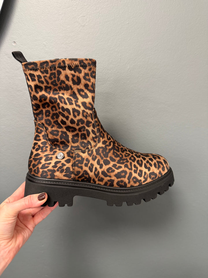 Xti Leopard Print Boots