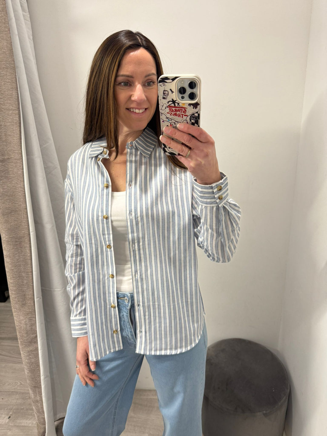 Gillo Shirt - Della Robia Blue