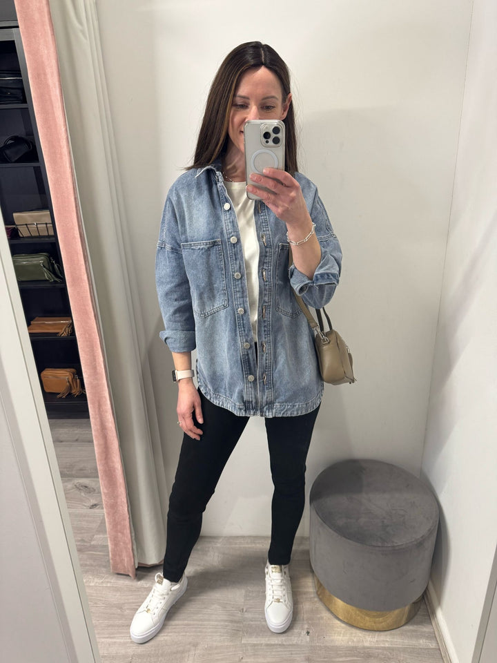 Bethan Shacket - Denim