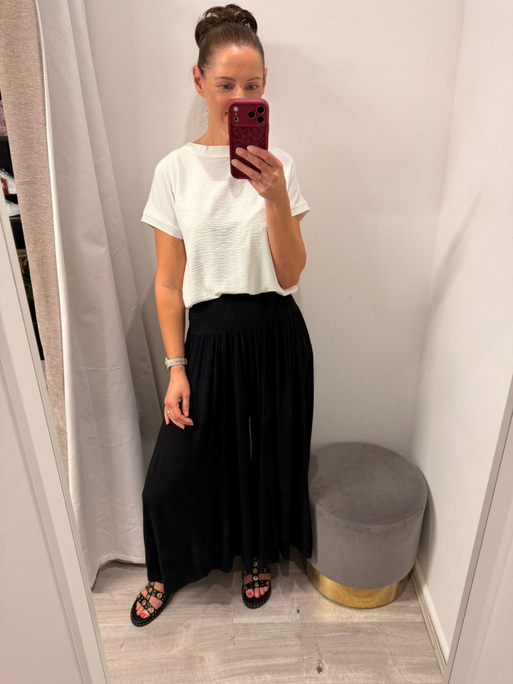 PRE ORDER - Ameera Palazzo Pants - Black
