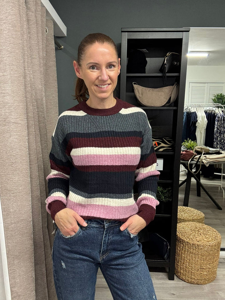 Onema Pullover - Port Royale Stripe