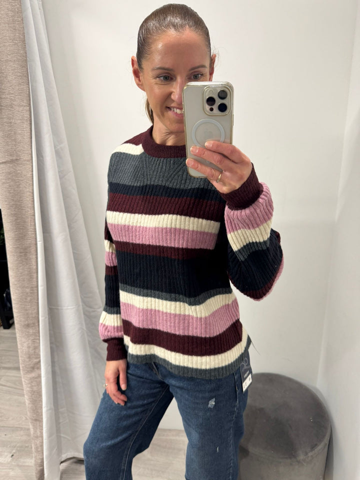 Onema Pullover - Port Royale Stripe
