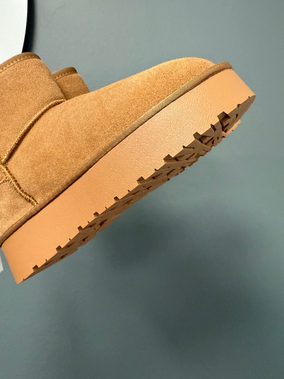 Carmela Suede Flatform Boots