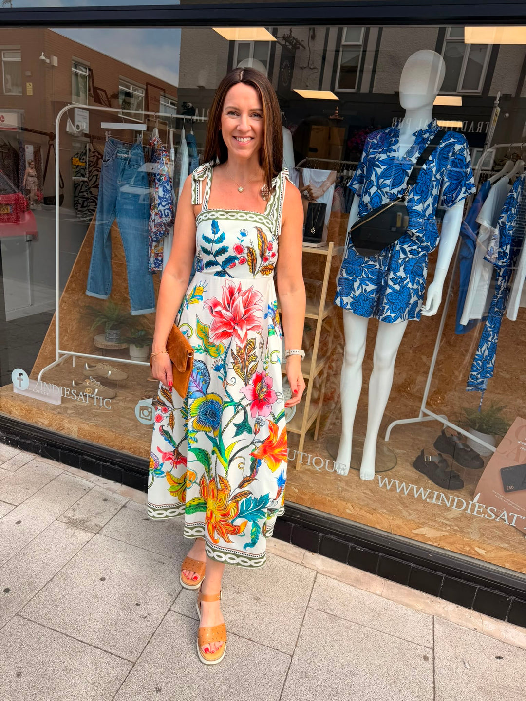 Ariana Dress - Riviera Floral