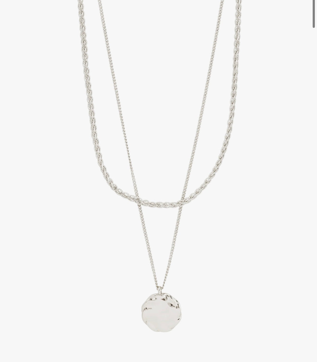 Declan Necklace - Silver Plated