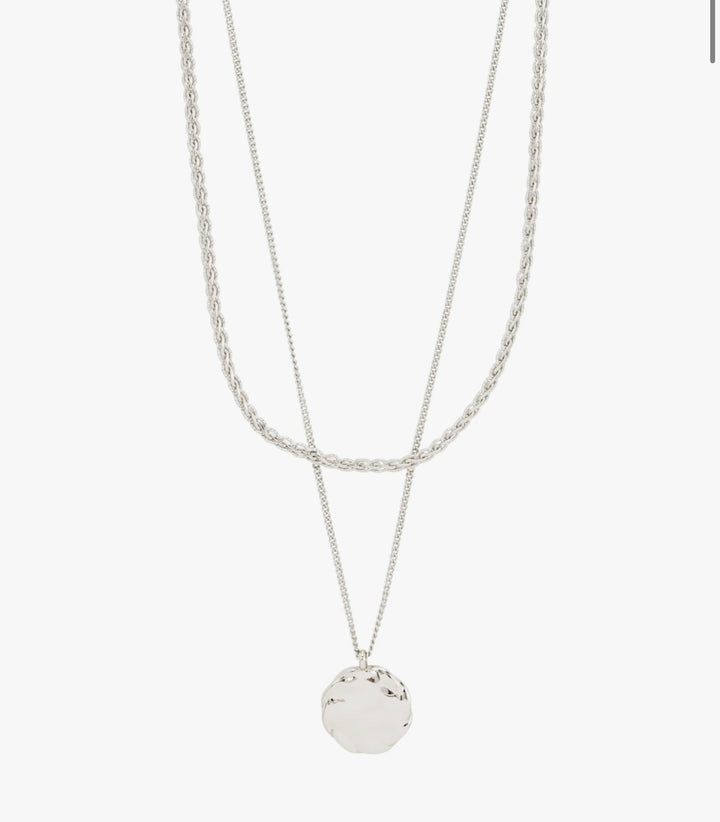 Declan Necklace - Silver Plated