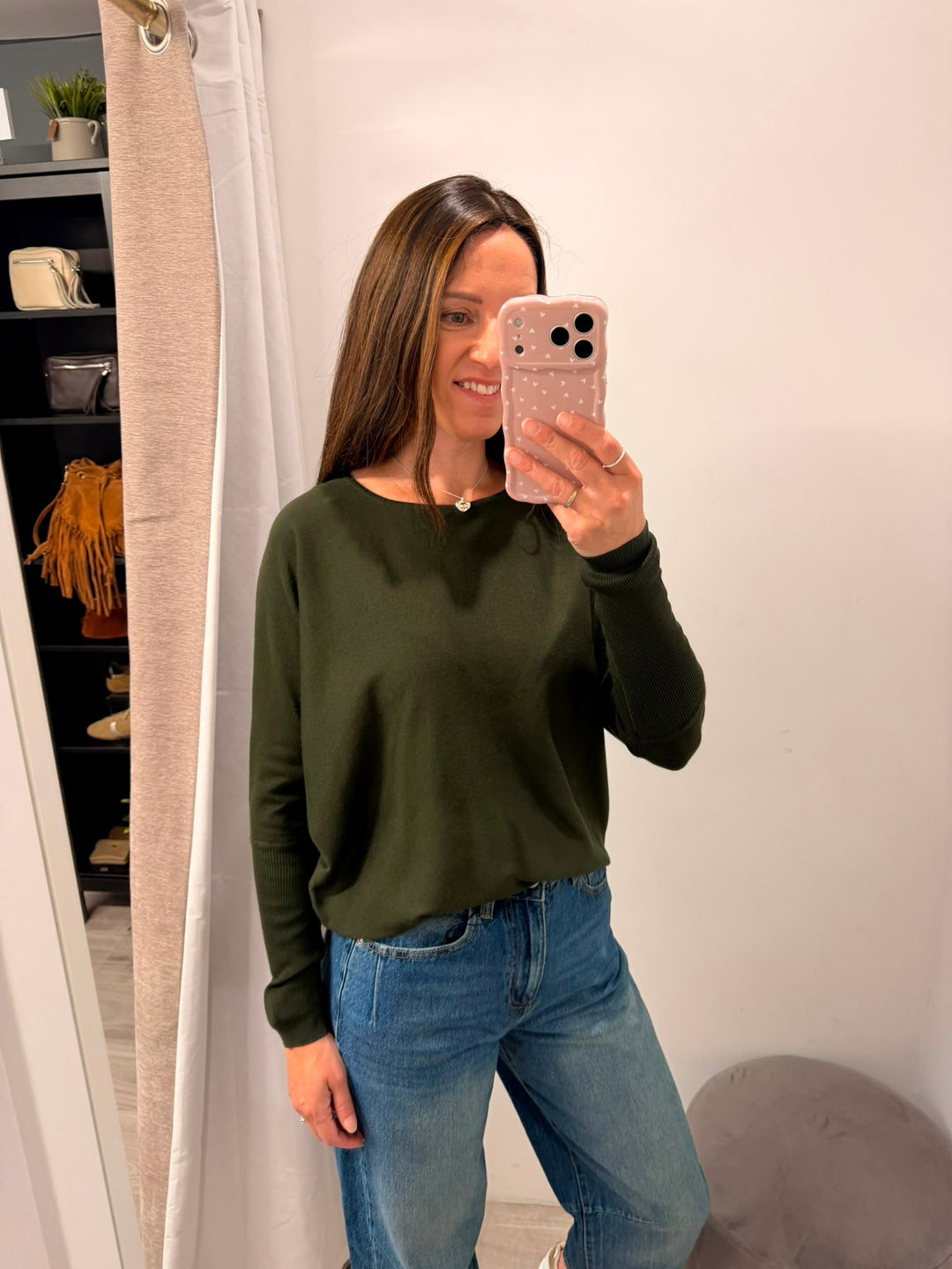 Morla Batwing Jumper - Rosin
