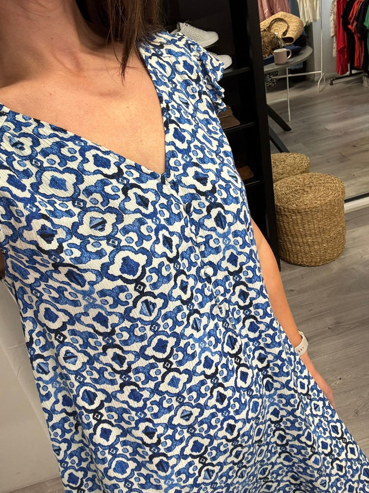 Marrakech Dress - Sodalite Blue