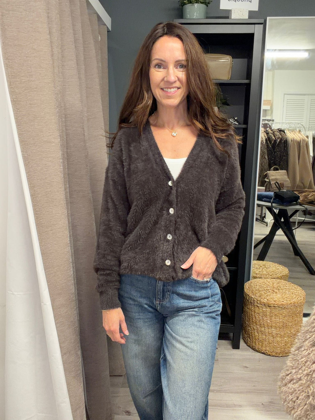 Brula Cardigan - Chocolate Torte