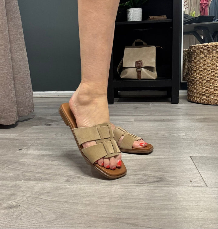 Arena Suede Sandals