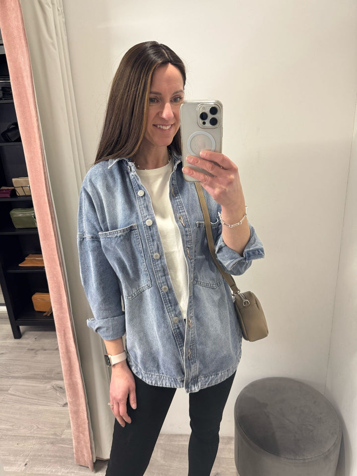 Bethan Shacket - Denim
