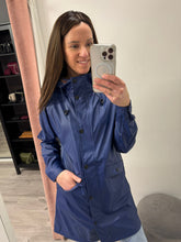 Load image into Gallery viewer, Tazi Rain Jacket - Medieval Blue
