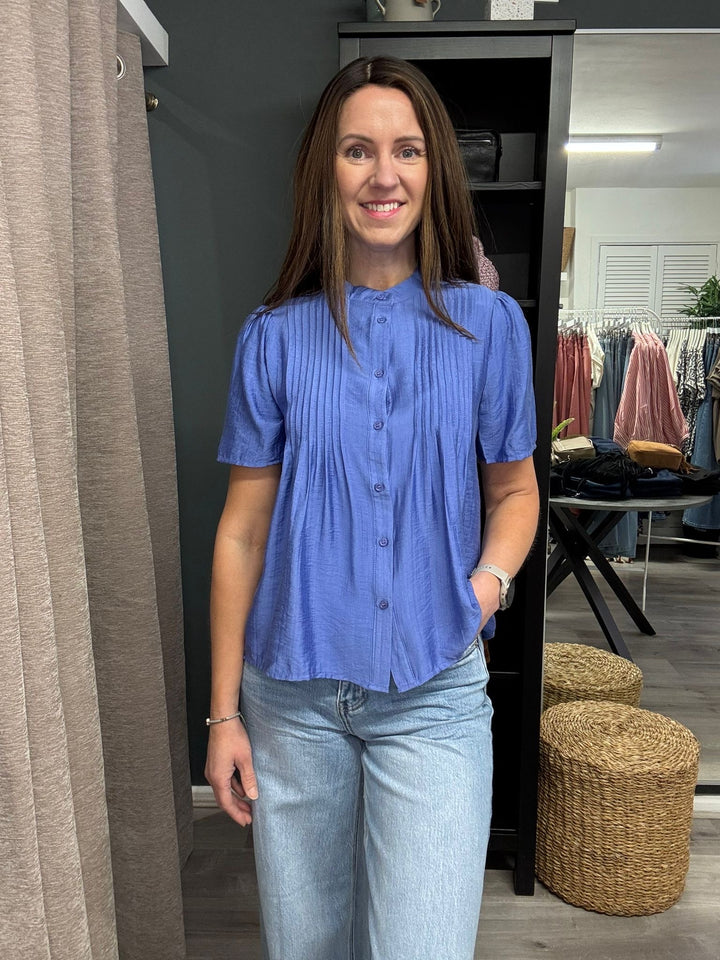 Wilma Shirt - Wedgewood