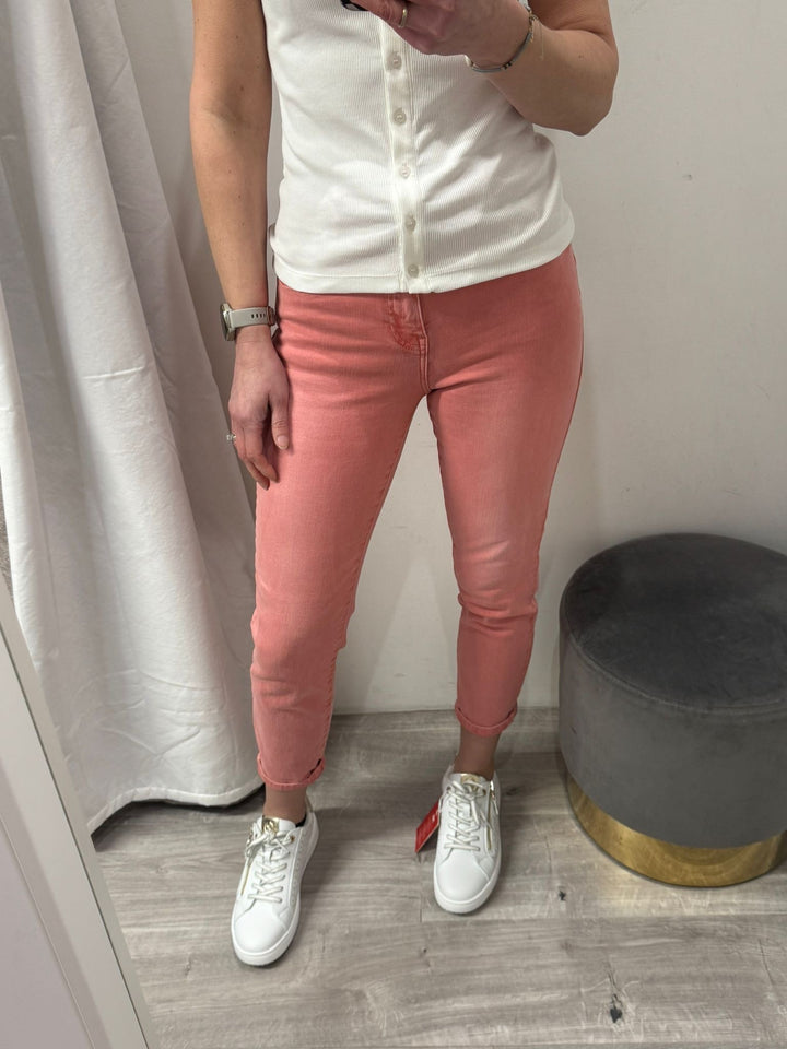 Toxik Boyfriend Jeans - Pink