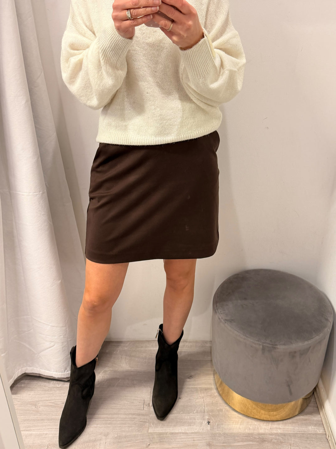 Kate Skirt - Coffee Bean