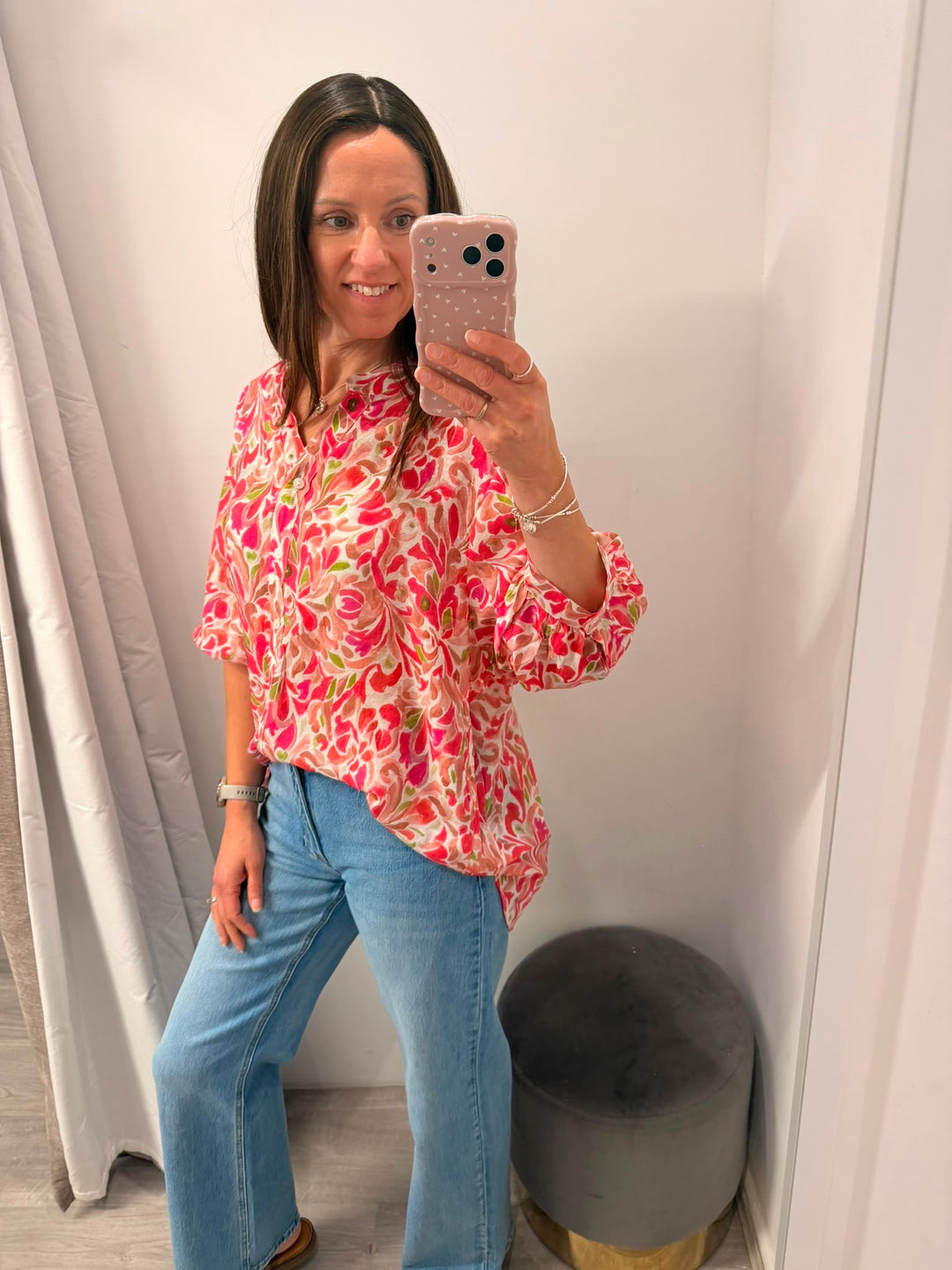 Santana Blouse -  Pink