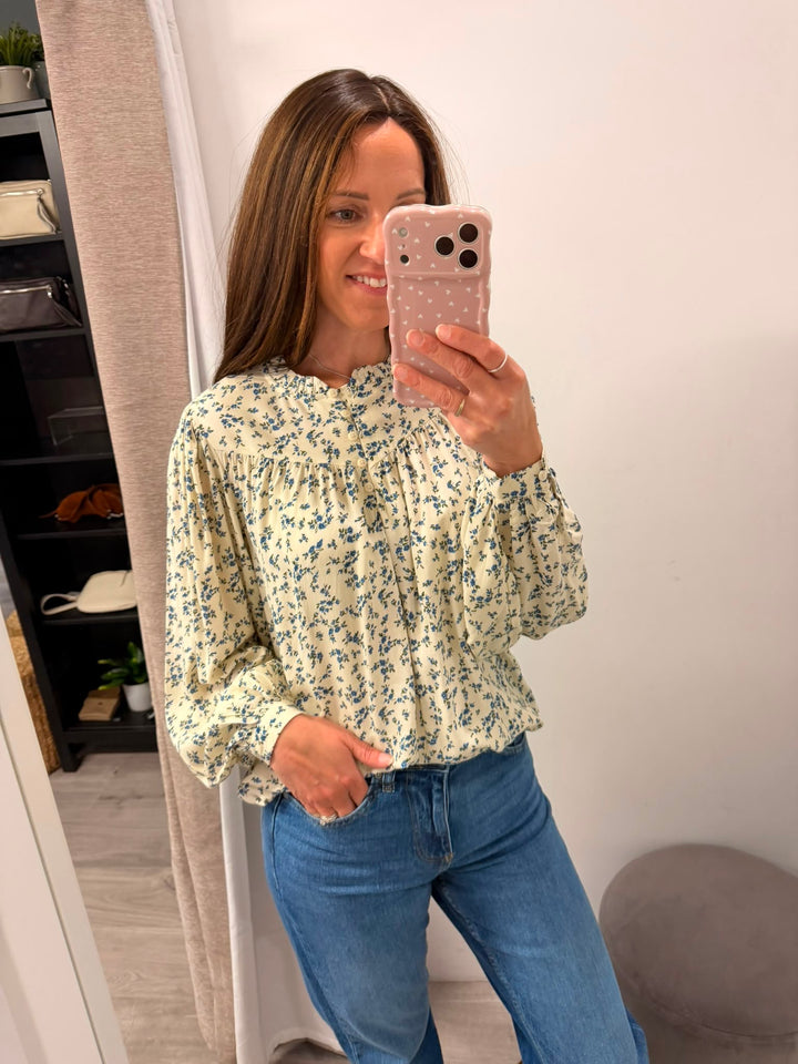 Vera Blouse - Birch Flower
