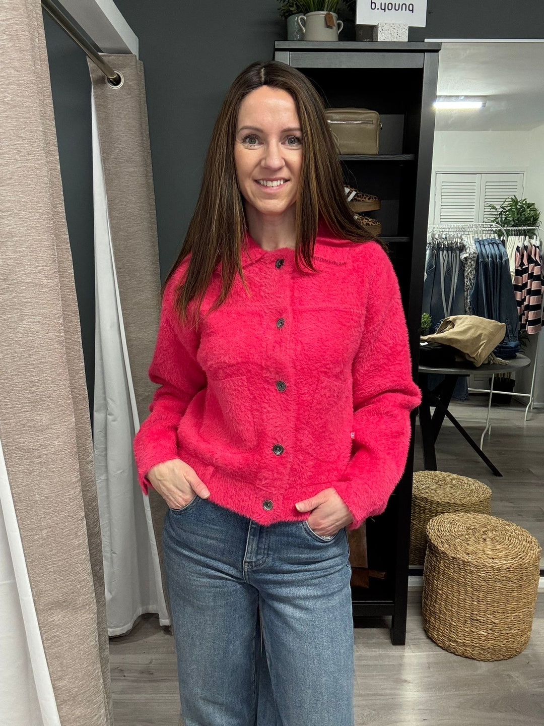 Bubbly Jacket - Pink Punch
