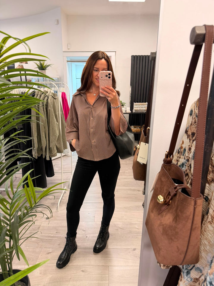 Lucia Shirt - Taupe