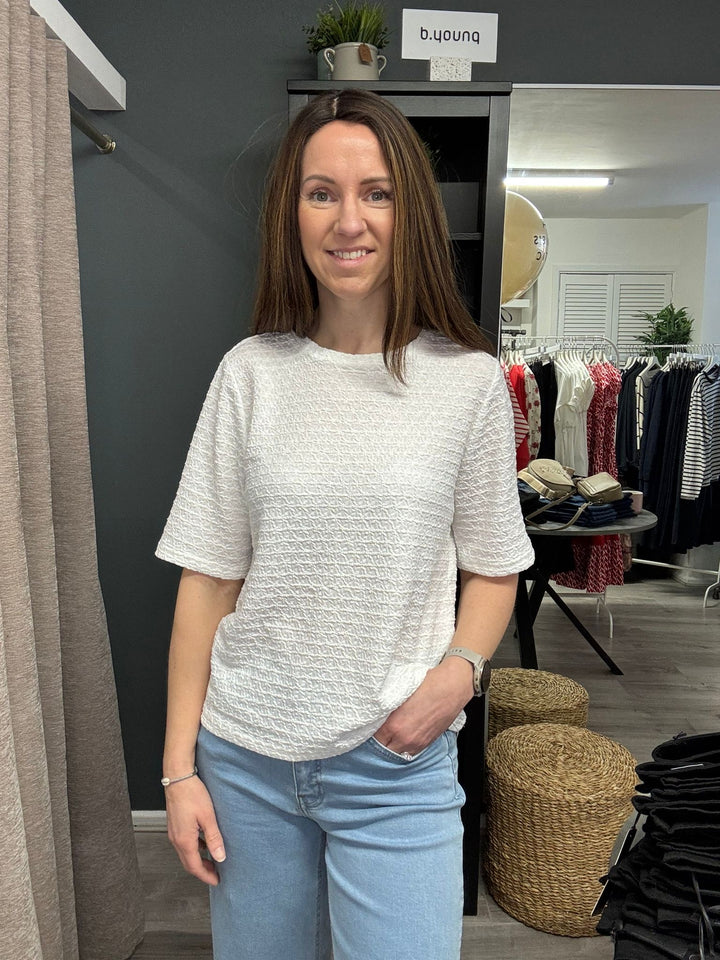 Brea T-shirt - Bright White
