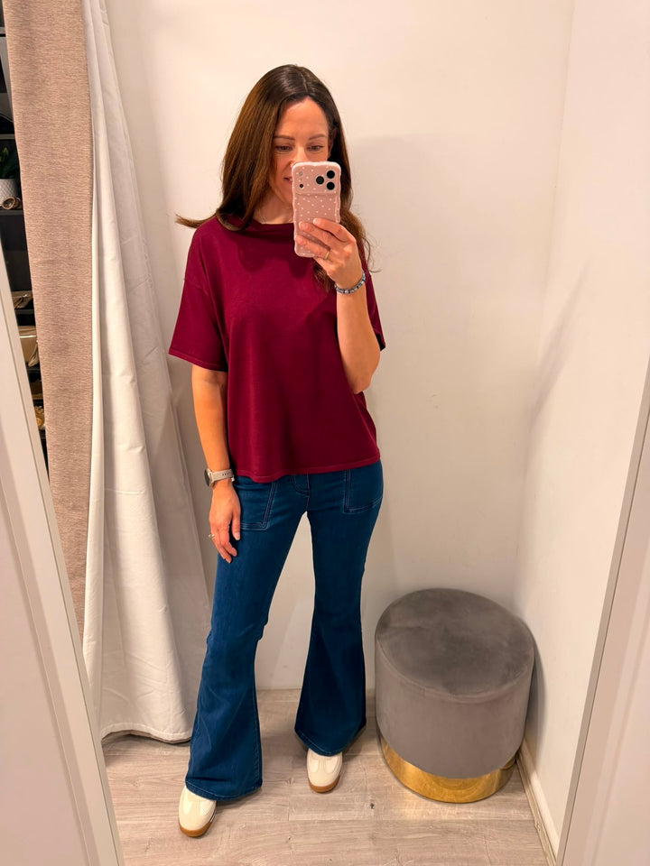 Tocada Flare Jeans - Dark Wash