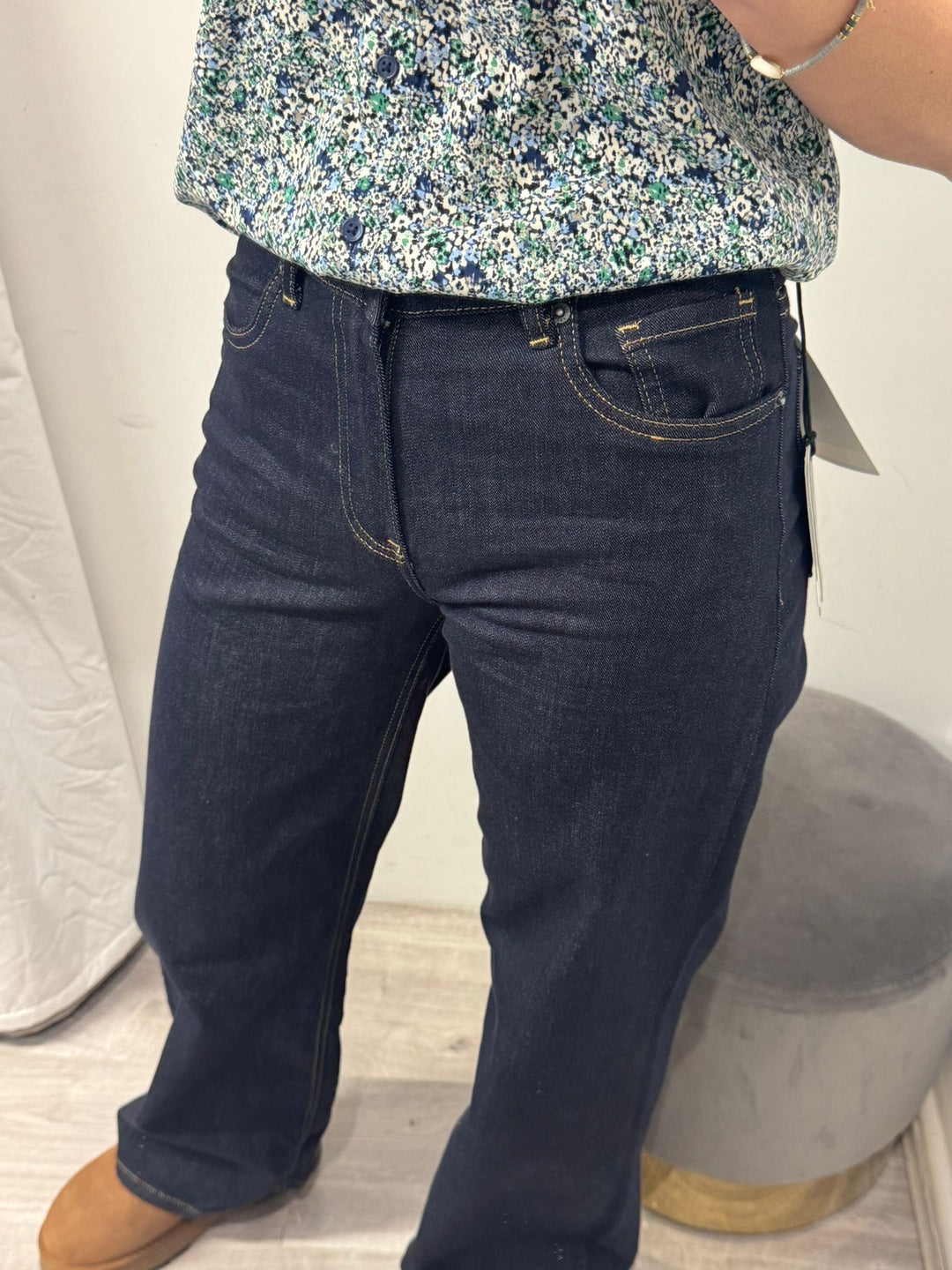 Toxik Elsie Wide Leg Jeans - Indigo Wash