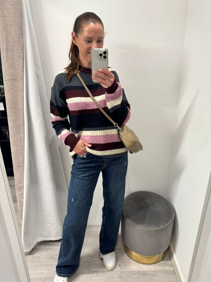 Onema Pullover - Port Royale Stripe
