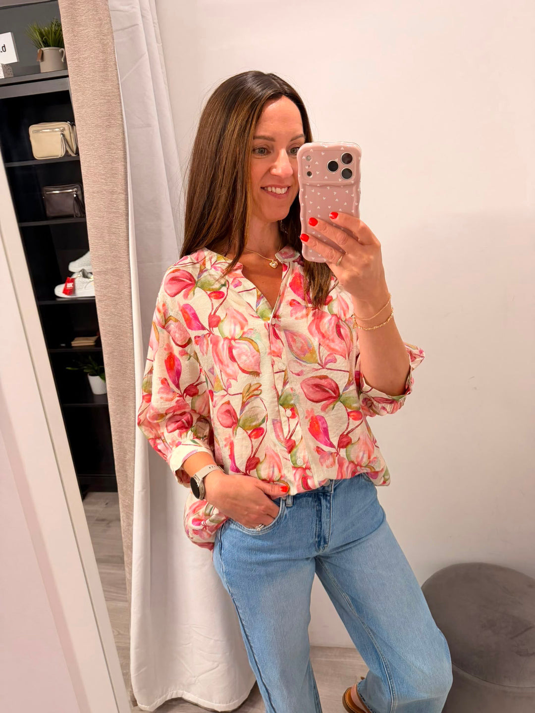 Maria Shirt - Pink