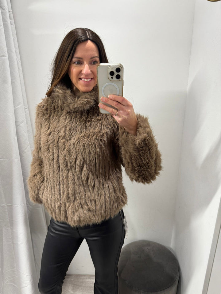 PRE ORDER - Faith Faux Fur Jacket