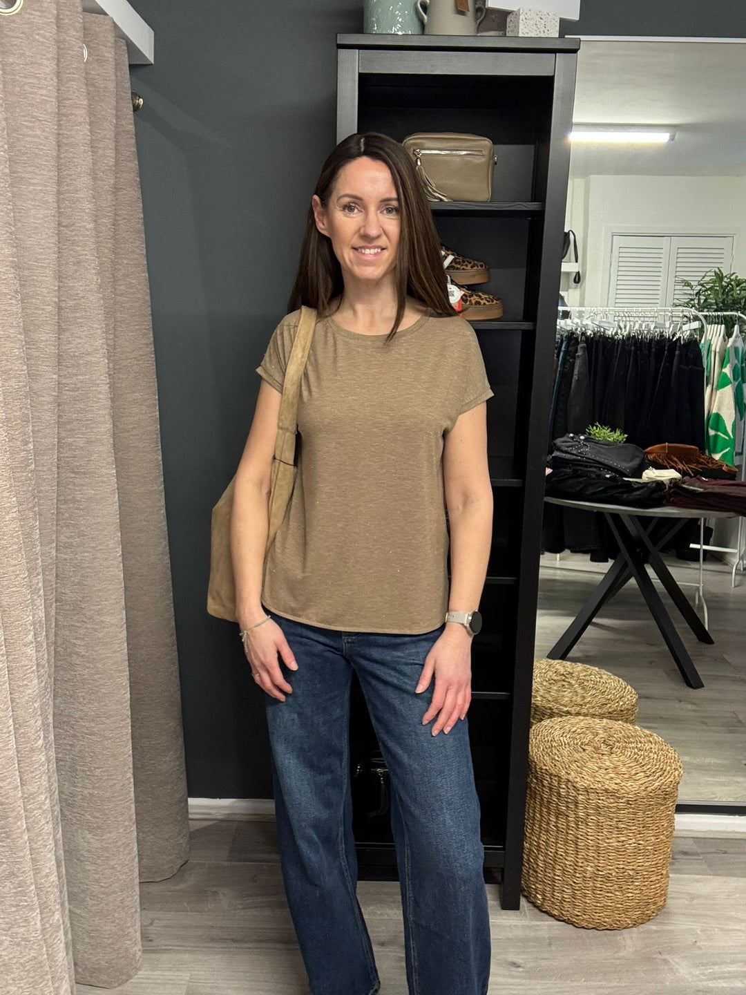 Rebel T-shirt - Sepia Tint