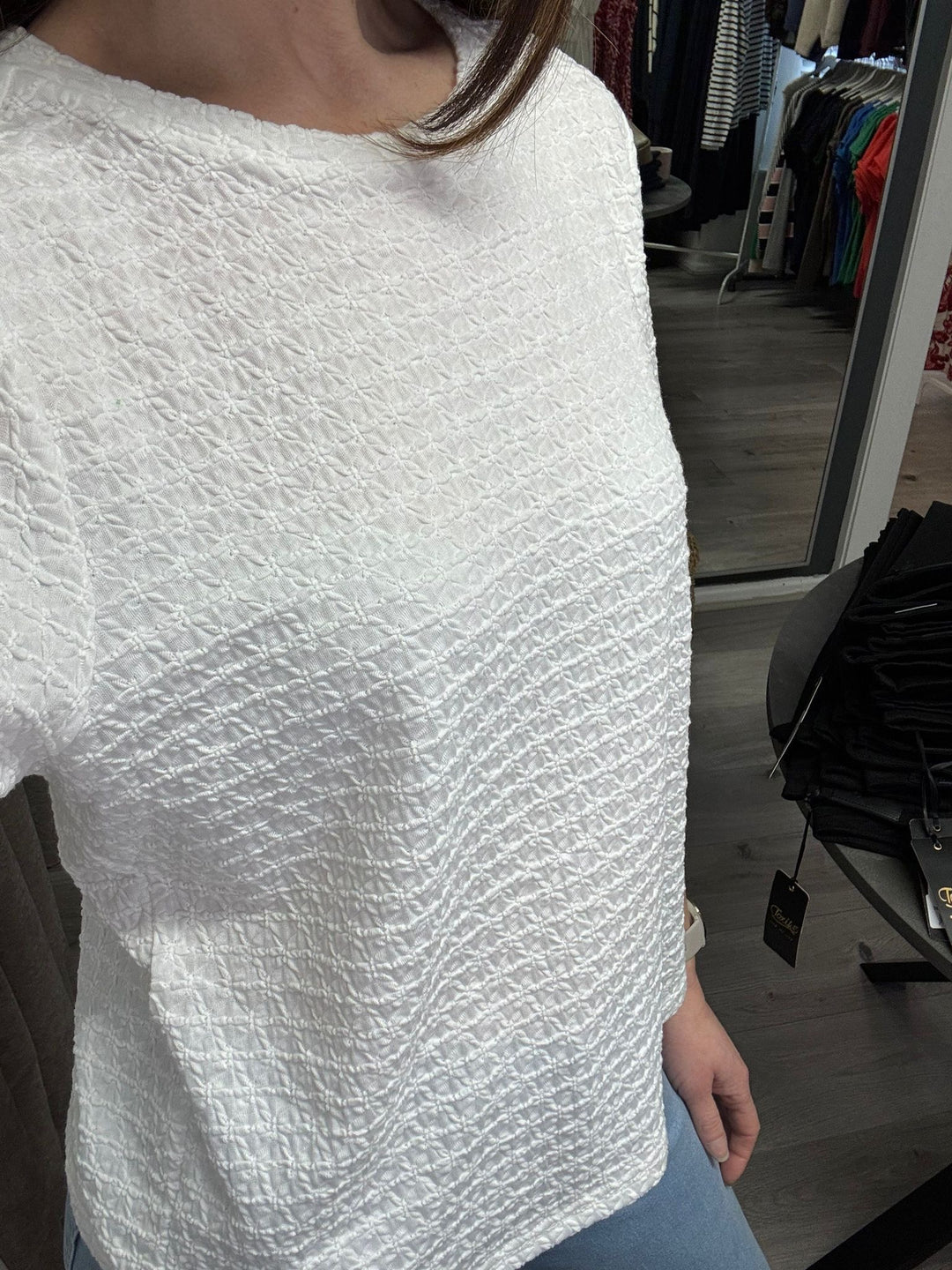 Brea T-shirt - Bright White