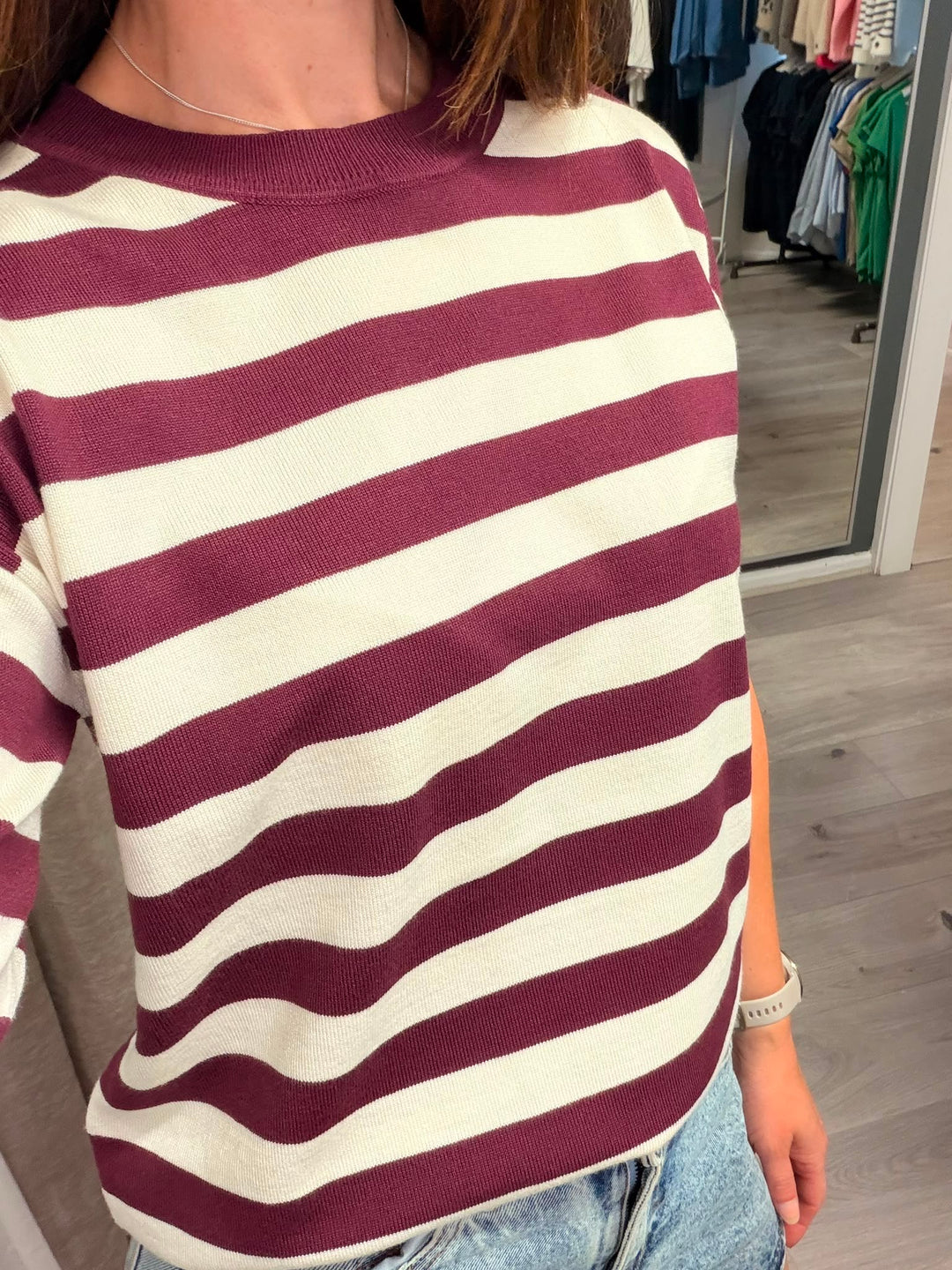 Morla T-shirt - Fig/Birch