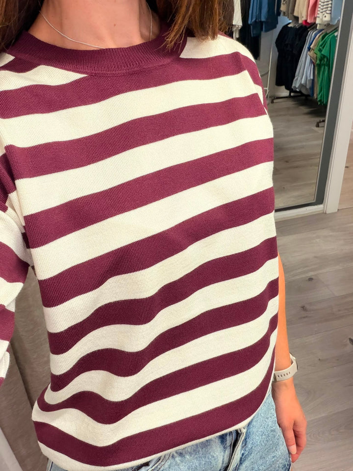 Morla T-shirt - Fig/Birch