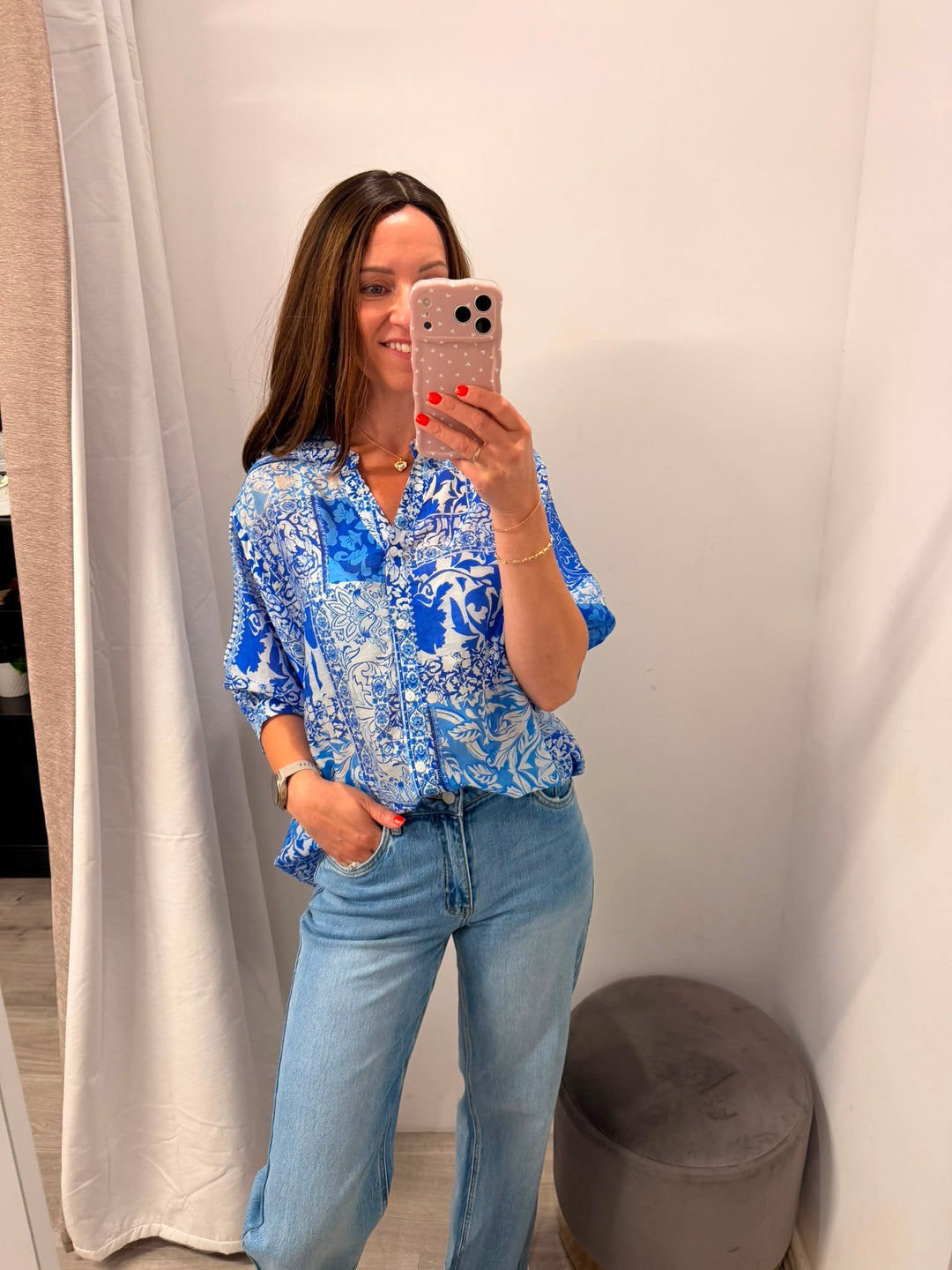 Maria Shirt - Blue