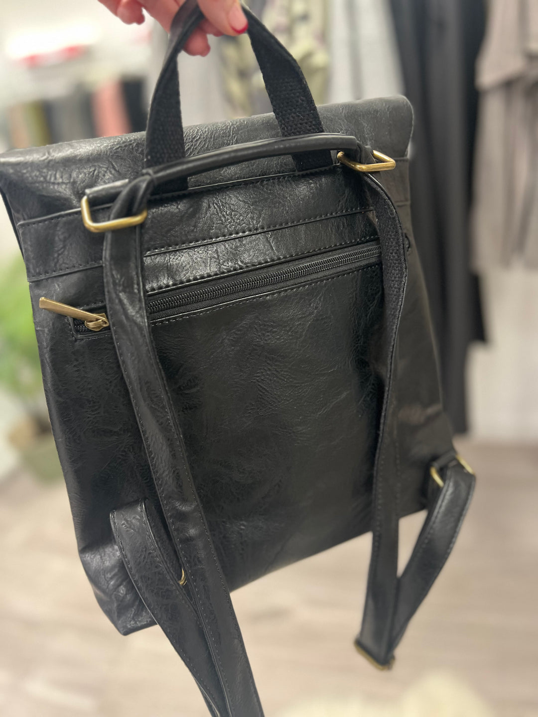 Harper Large Rucksack - Black