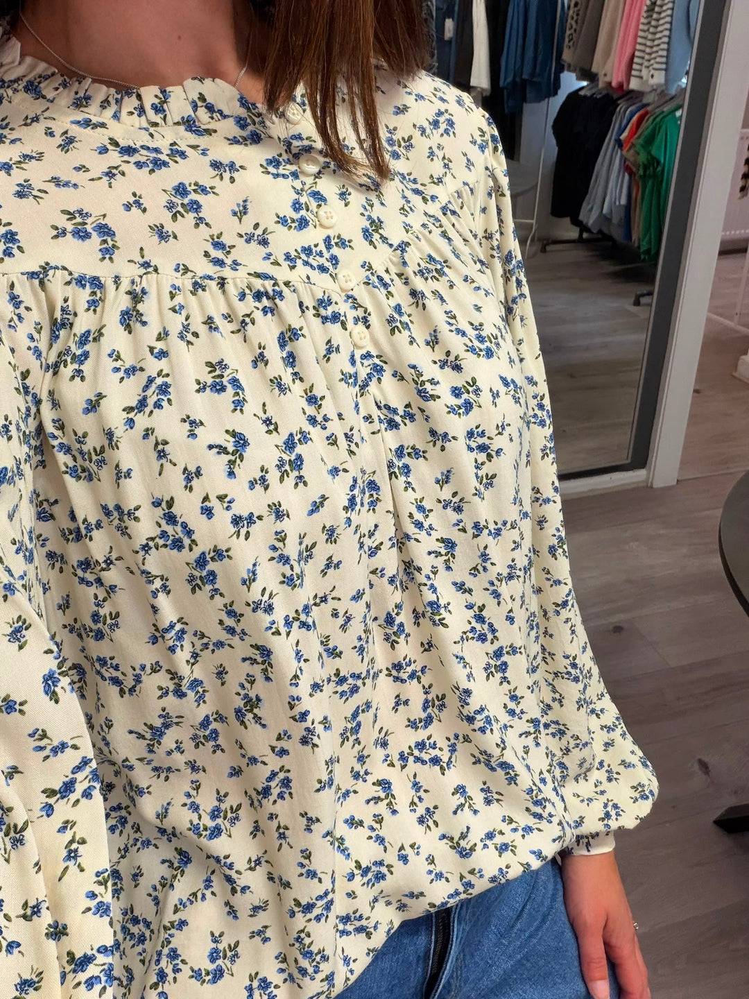 Vera Blouse - Birch Flower
