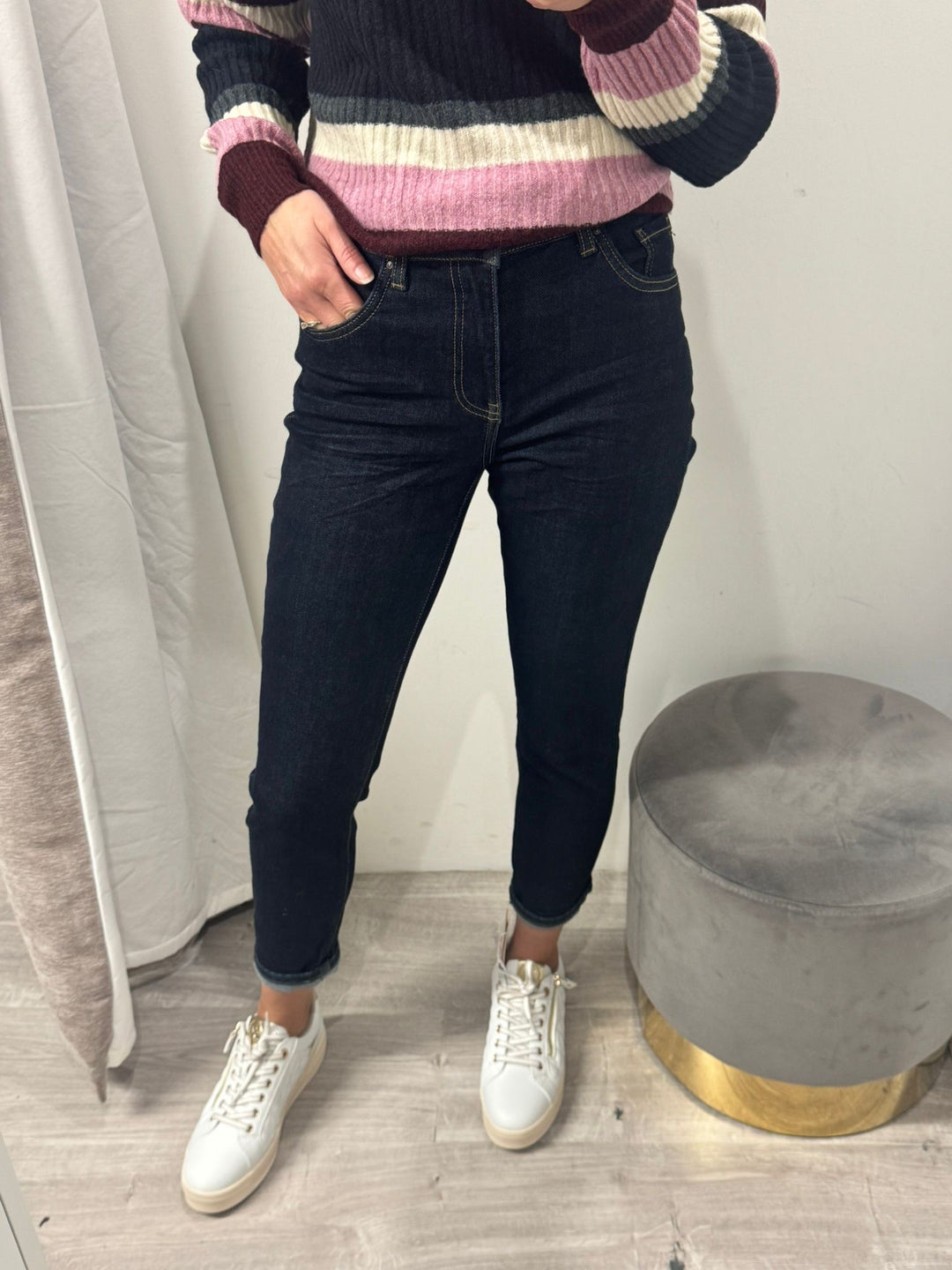 Toxik Boyfriend Jeans - Indigo Wash