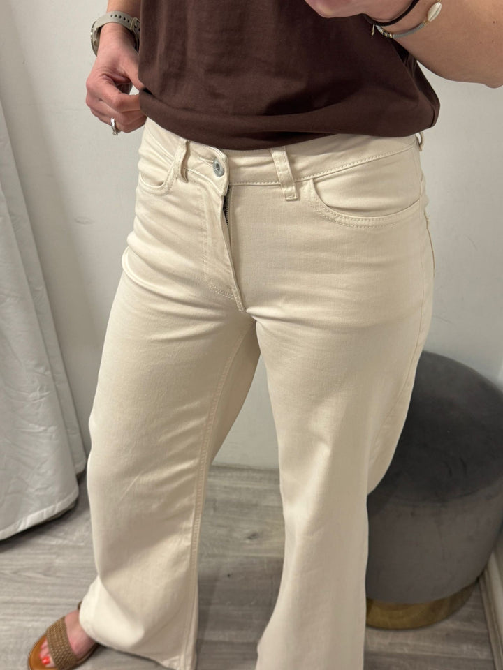 Ziggy Wide Leg Jeans - Birch