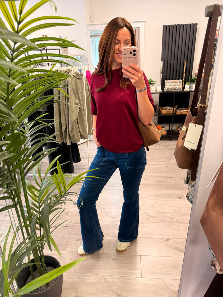 Tocada Flare Jeans - Dark Wash