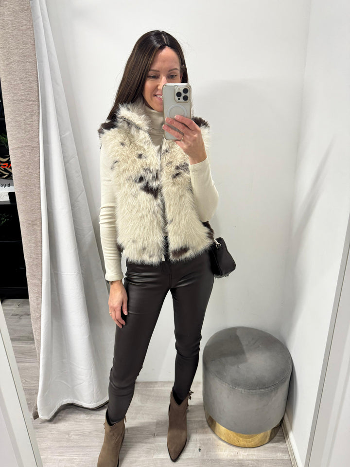 Nikki Faux Fur Gilet