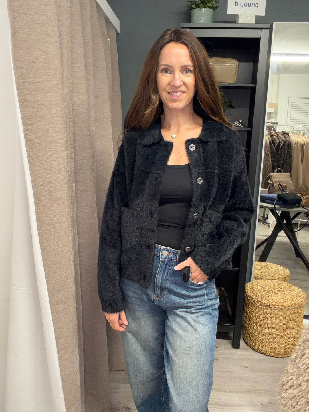 Bubbly Jacket - Black