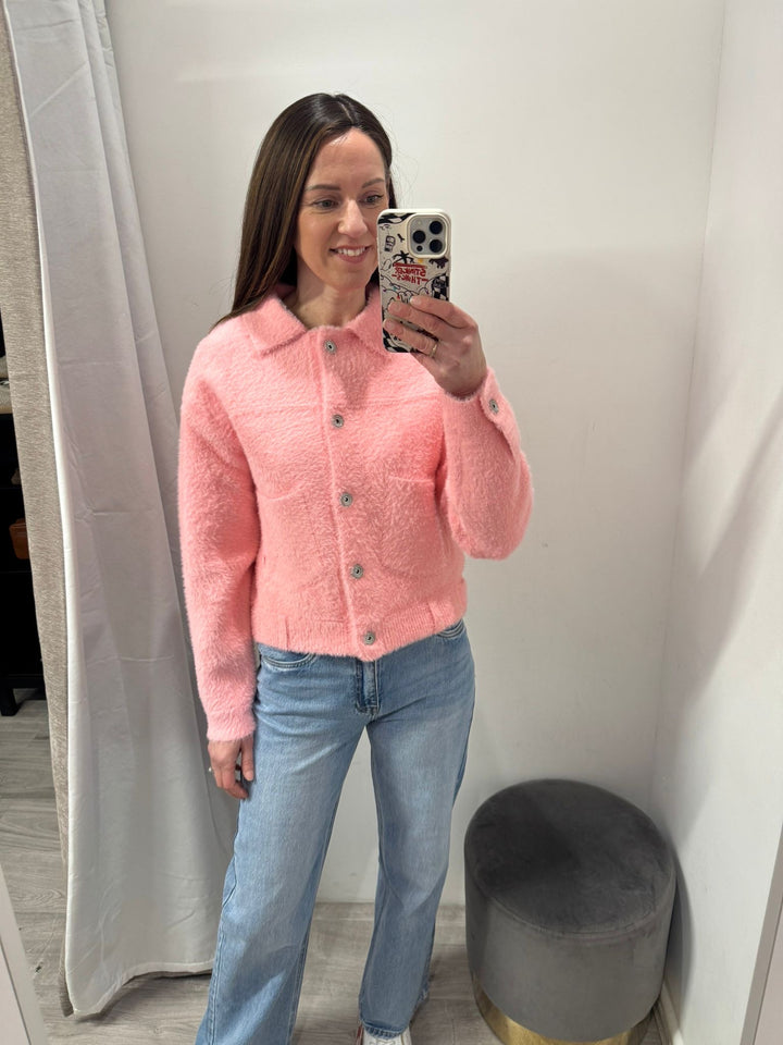 Bubbly Jacket - Cotton Candy