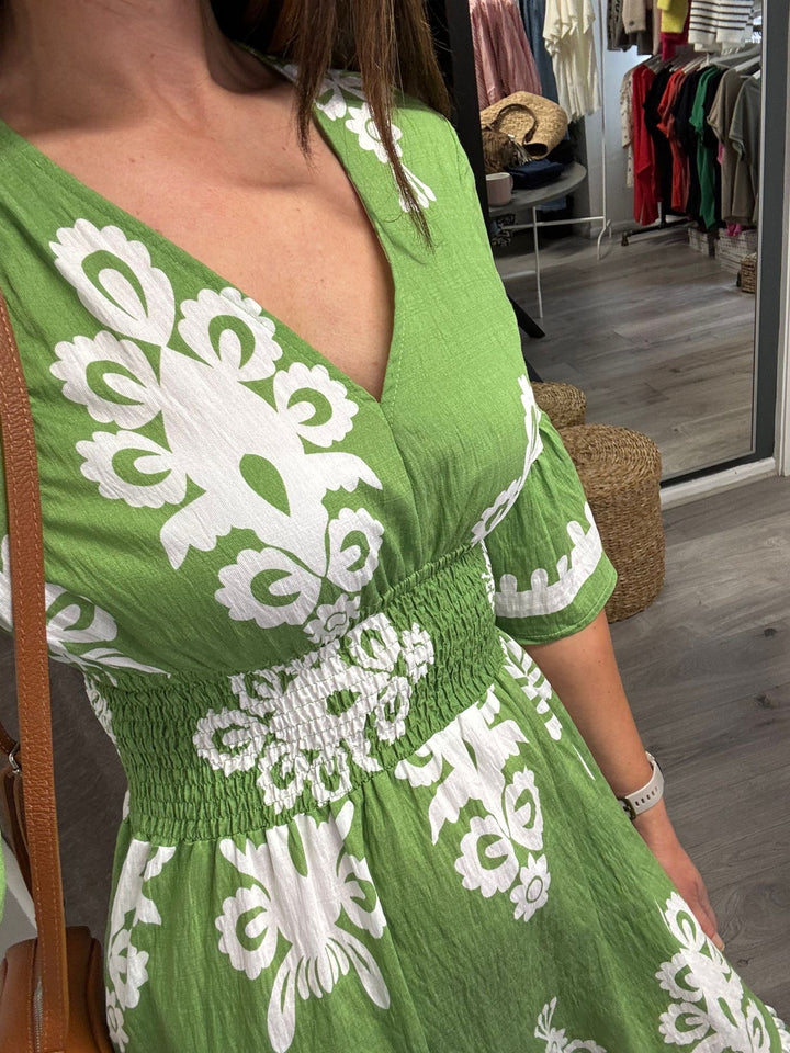 Lillie Dress - Green
