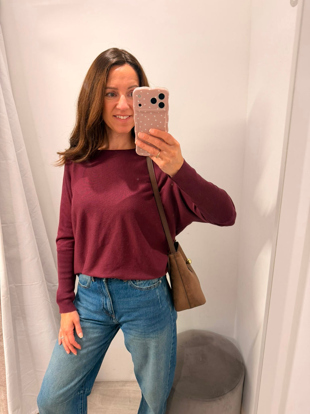 Morla Batwing Jumper - Fig